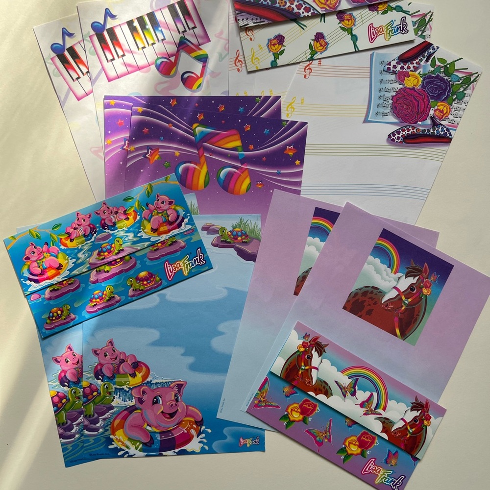 Lisa Frank Stationery Variety! 36 different designs! - Picture 6 of 7